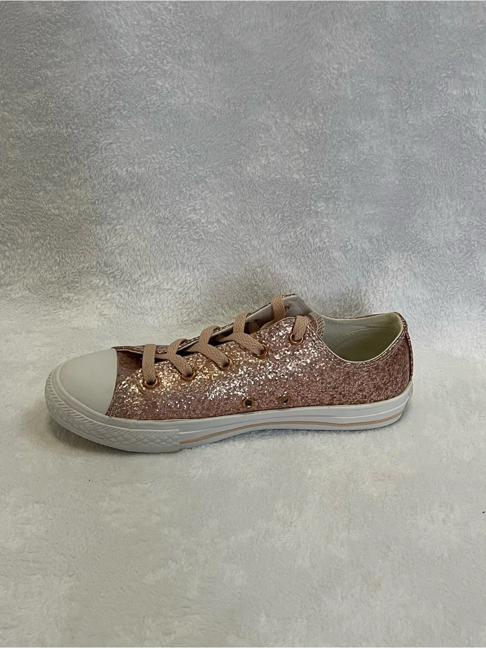 Converse All Star Chuck Taylor Girls Pink Glitter Shoes